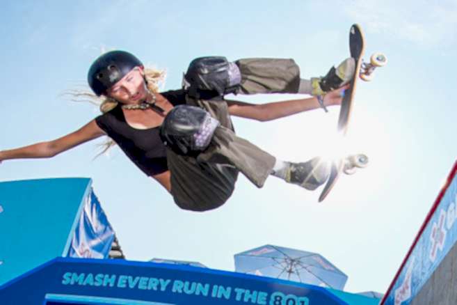 Women's Skateboard Park at X Games Salt Lake City 2025