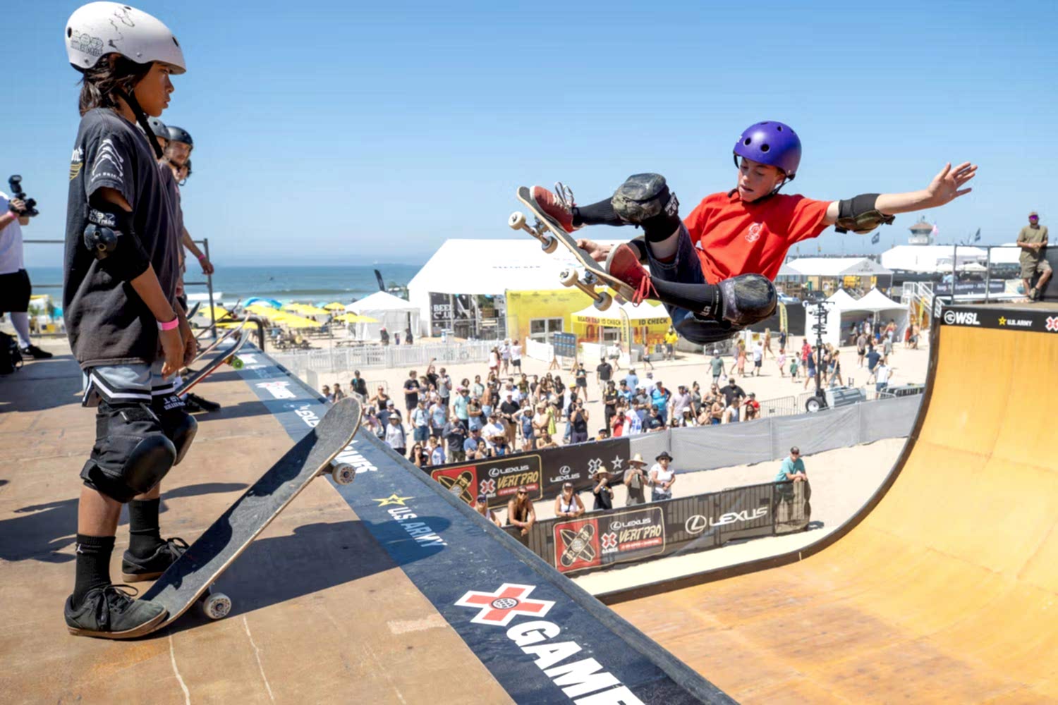 X Games Returns to the Beach with the Lexus X Games Vert Pro at the US Open of Surfing