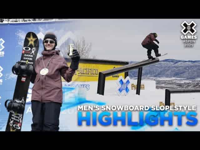 BEST OF Men’s Snowboard Slopestyle | X Games Aspen 2025