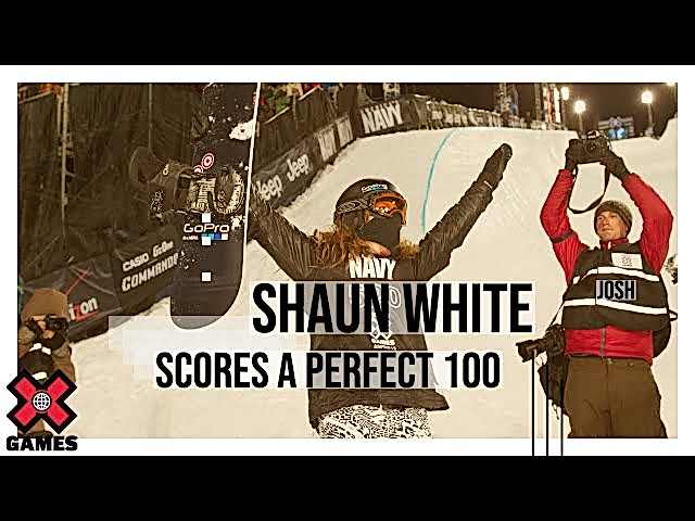 SHAUN WHITE: Perfect 100 Score | World of X Games
