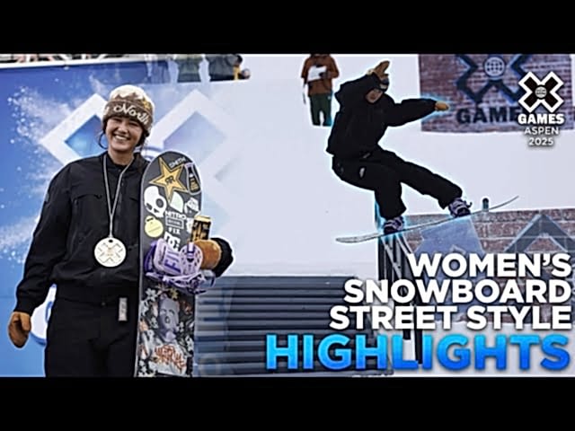 BEST OF Women’s Snowboard Street Style | X Games Aspen 2025